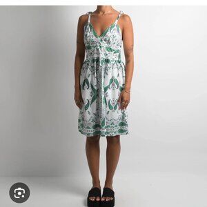 Blue Plate Cotton Dress size M